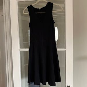 French connection Fit and Flare Dress black size 2